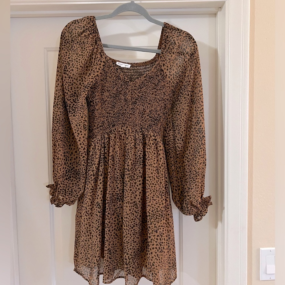 Cheetah Print Dress - Picture 1 of 3